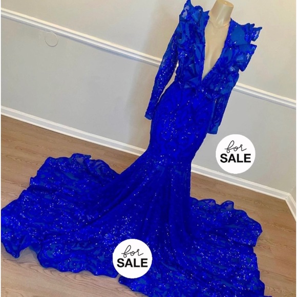 Royal Blue Prom dress